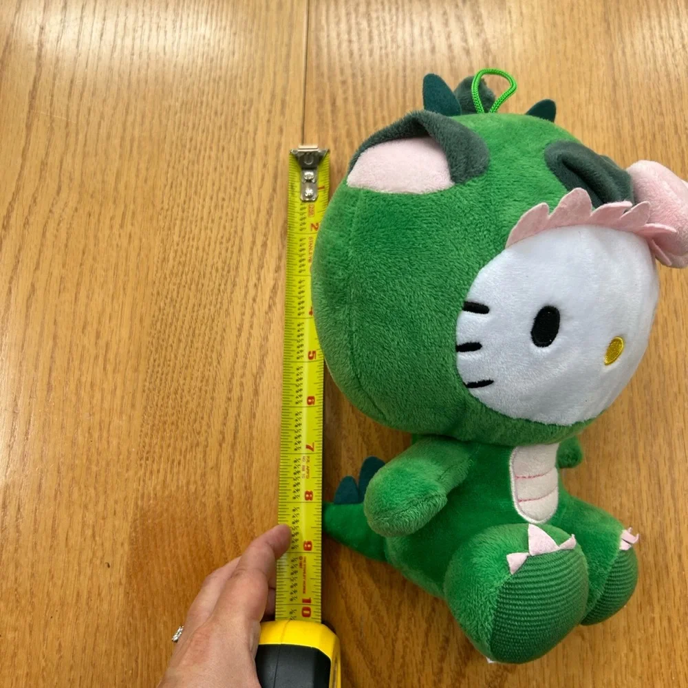 Hello Kitty Green Dragon Dinosaur Plush Stuffed Animal Fiesta Sanrio 10”